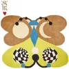 Image de Doing Goods Tapis papillon Melody Moon citron XL - 1.45.10.117.099.6