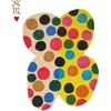 Image de Doing Goods Tapis Marley multi-papillons L - 1.45.10.136.099.5