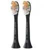 Image de Philips têtes de brosse Sonicare HX9092/88 - Noir, lot de 2