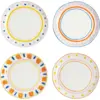 Image de 4 Assiettes plates en porcelaine Boavista - &Klevering