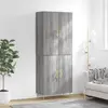 Image de vidaXL Buffet haut - Sonoma gris
