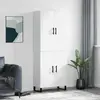 Image de VIDAXL Buffet haut - Blanc