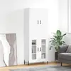 Image de vidaXL Buffet haut - Blanc