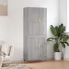 Image de vidaXL Buffet haut Sonoma gris