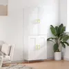 Image de vidaXL Buffet haut - Blanc