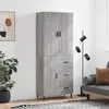 Image de vidaXL Buffet Haut Sonoma Gris