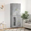 Image de VidaXL Buffet haut - Gris béton