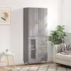 Image de vidaXL Buffet Haut - Sonoma gris