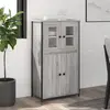 Image de vidaXL Buffet haut sonoma gris 62x32x106,5