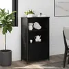 Image de vidaXL Buffet Haut - Noir