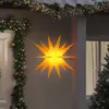 Image de vidaXL Étoile de Noël Lumineuse Pliable