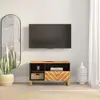 Image de vidaXL Meuble TV bois de manguier