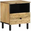 Image de vidaXL Table de chevet - Bois de Manguier