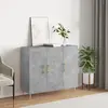 Image de VIDAXL Buffet Gris béton