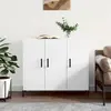 Image de vidaXL Buffet Blanc