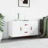 Image de vidaXL Buffet Blanc 100x36x60 cm