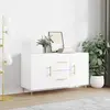 Image de vidaXL Buffet - Blanc
