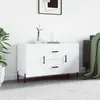 Image de vidaXL Buffet blanc 100x36x60 cm