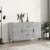 Image de vidaXL Buffet - Gris béton