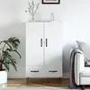 Image de vidaXL Buffet Haut Blanc