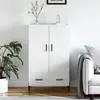 Image de vidaXL Buffet Haut 69,5x31x115 cm - Blanc