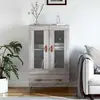 Image de vidaXL Buffet haut - Sonoma gris