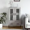 Image de VIDAXL Buffet haut sonoma gris