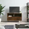 Image de vidaXL Meuble TV - Chêne marron