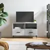 Image de Meuble TV vidaXL - Gris béton