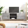 Image de vidaXL Meuble TV sonoma gris