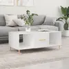 Image de Table basse vidaXL Blanc 102x50x40 cm
