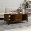 Image de VidaXL Table basse chêne marron