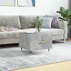 Image de vidaXL Table basse - Gris béton