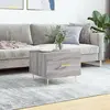 Image de vidaXL Table basse Sonoma gris