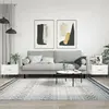 Image de vidaXL Tables basses 2 pcs blanc 50x50x40 cm