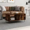 Image de vidaXL Table basse Chêne Fumé