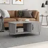 Image de vidaXL Table basse sonoma gris 90x50x40