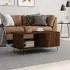 Image de VidaXL Table basse 90 cm - Chêne marron