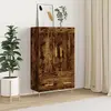 Image de vidaXL Buffet haut - Chêne fumé