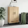 Image de vidaXL Buffet haut - Chêne sonoma 69,5x31x115 cm