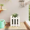 Image de vidaXL Jardinière 40x40x40 - Pin Massif Blanc