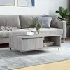 Image de vidaXL Table basse sonoma gris 90x60x35 cm