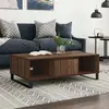 Image de Vidaxl Table basse chêne marron 104 cm
