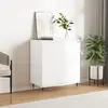 Image de vidaXL Buffet Blanc 60x35x70 cm Bois d'ingénierie