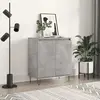 Image de VIDAXL Buffet gris béton 60x35x70 cm