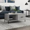 Image de VIDAXL Table Basse Sonoma Gris
