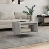 Image de vidaXL Table basse sonoma gris