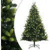 Image de vidaXL Sapin de Noël à charnières - Vert - 210 cm