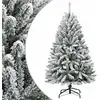 Image de vidaXL Sapin de Noël Artificiel Neige 120 cm