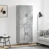 Image de VidaXL Buffet Haut Gris Béton